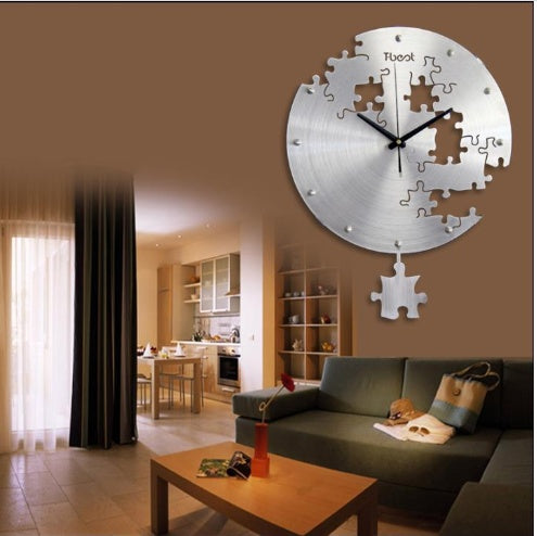 16 Inch Circular Creative Wall Clock Art