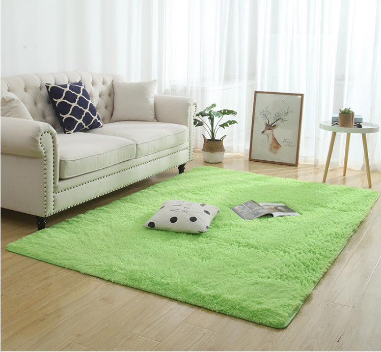 Silky Fluffy Modern Long Plush Shaggy Rug