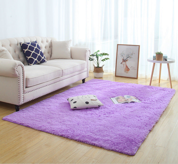 Silky Fluffy Modern Long Plush Shaggy Rug