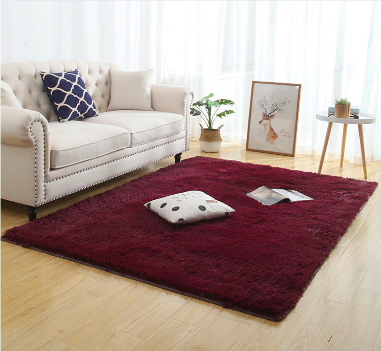 Silky Fluffy Modern Long Plush Shaggy Rug
