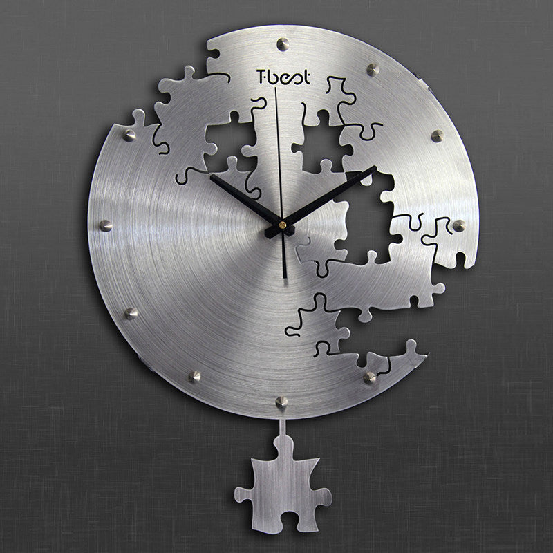 16 Inch Circular Creative Wall Clock Art