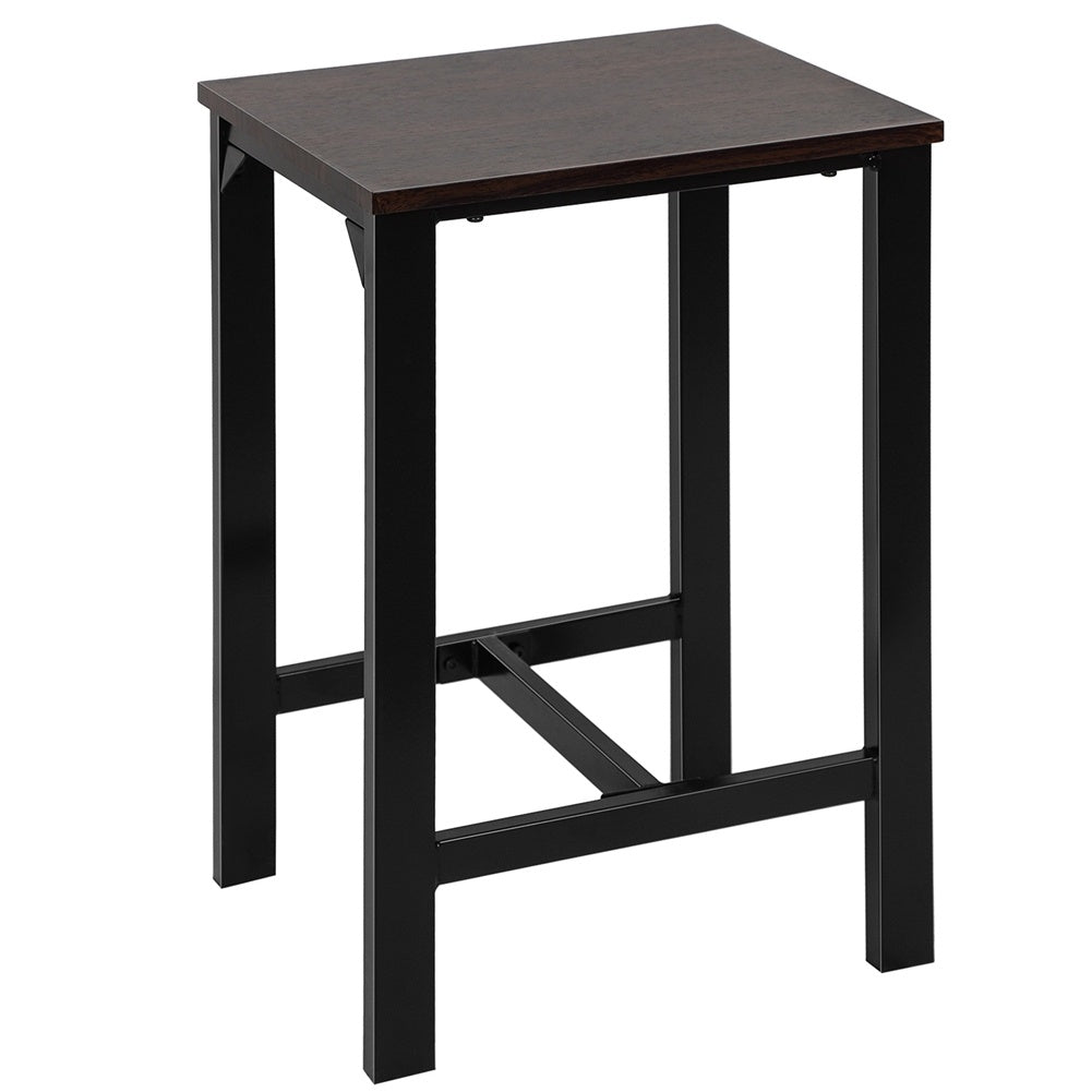 5pcs/Set Dining Table Set 4 Chairs Metal Kitchen
