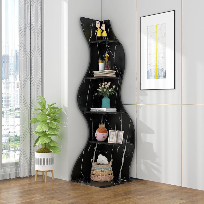 Living Room Corner Cabinet Shelves