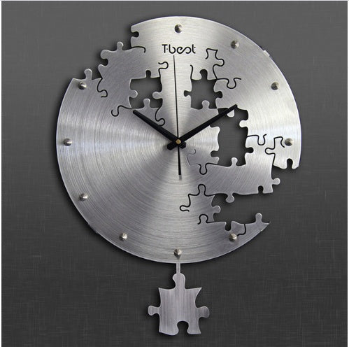 16 Inch Circular Creative Wall Clock Art