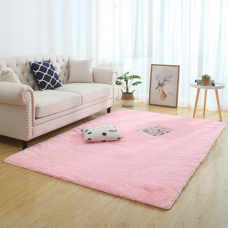Silky Fluffy Modern Long Plush Shaggy Rug