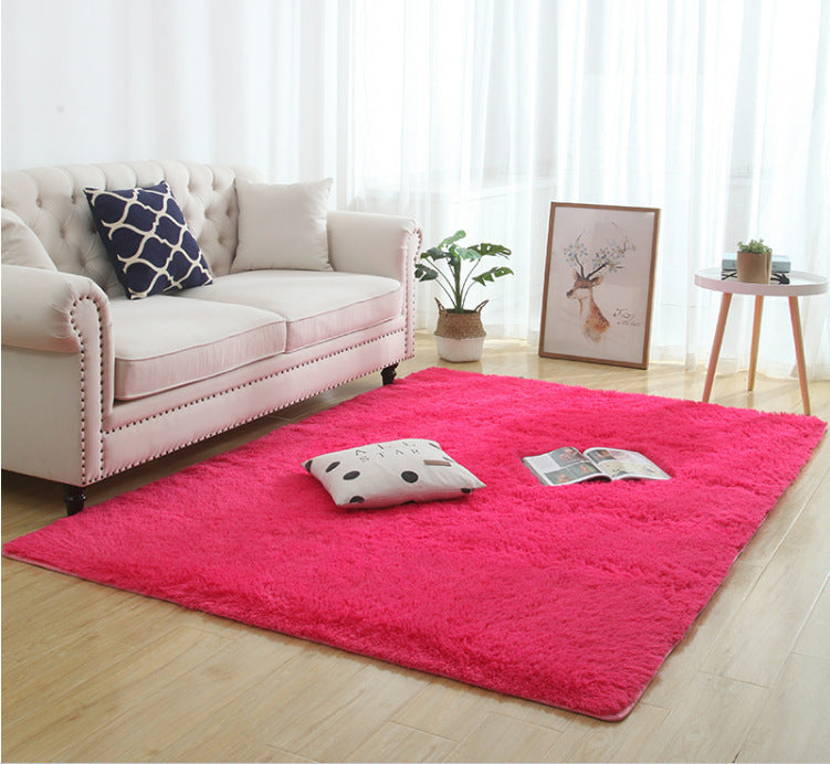 Silky Fluffy Modern Long Plush Shaggy Rug