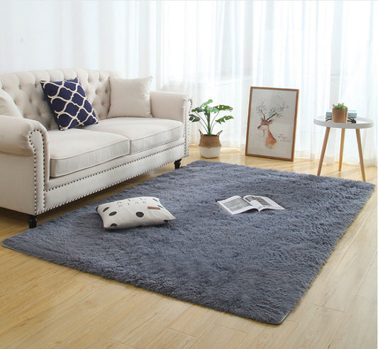 Silky Fluffy Modern Long Plush Shaggy Rug