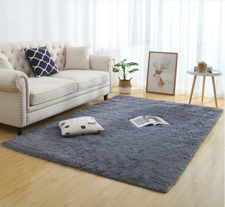 Silky Fluffy Modern Long Plush Shaggy Rug