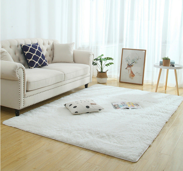 Silky Fluffy Modern Long Plush Shaggy Rug