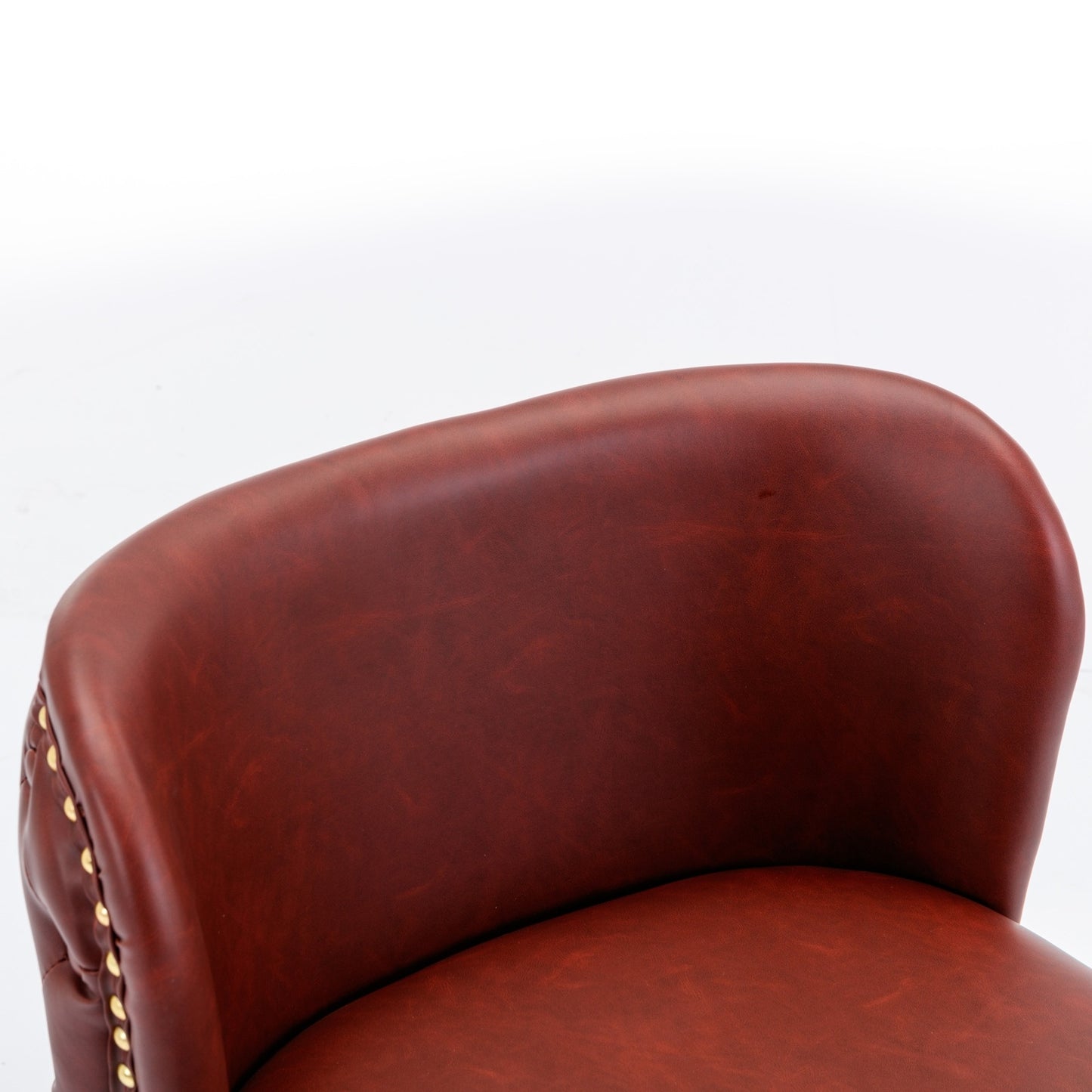 Swivel Bar Adjustable Height, Modern PU Upholstered Stools