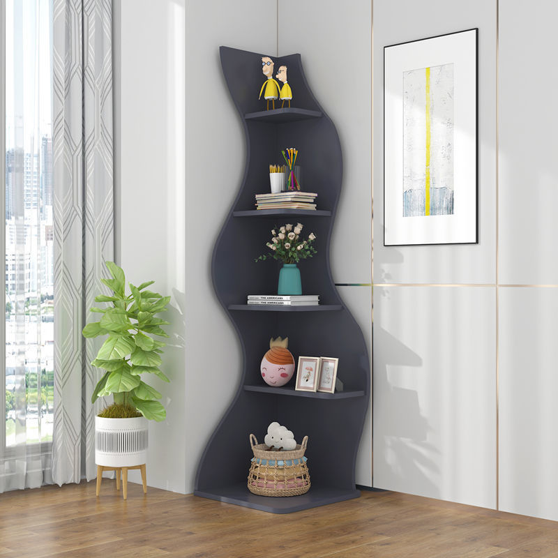 Living Room Corner Cabinet Shelves