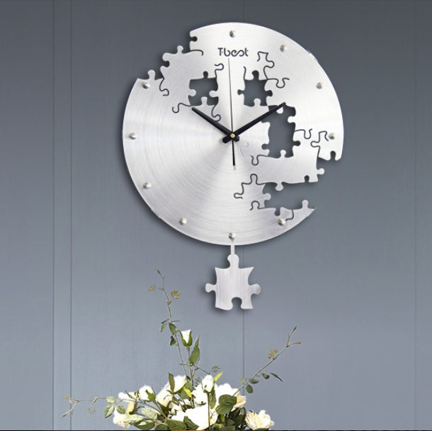 16 Inch Circular Creative Wall Clock Art
