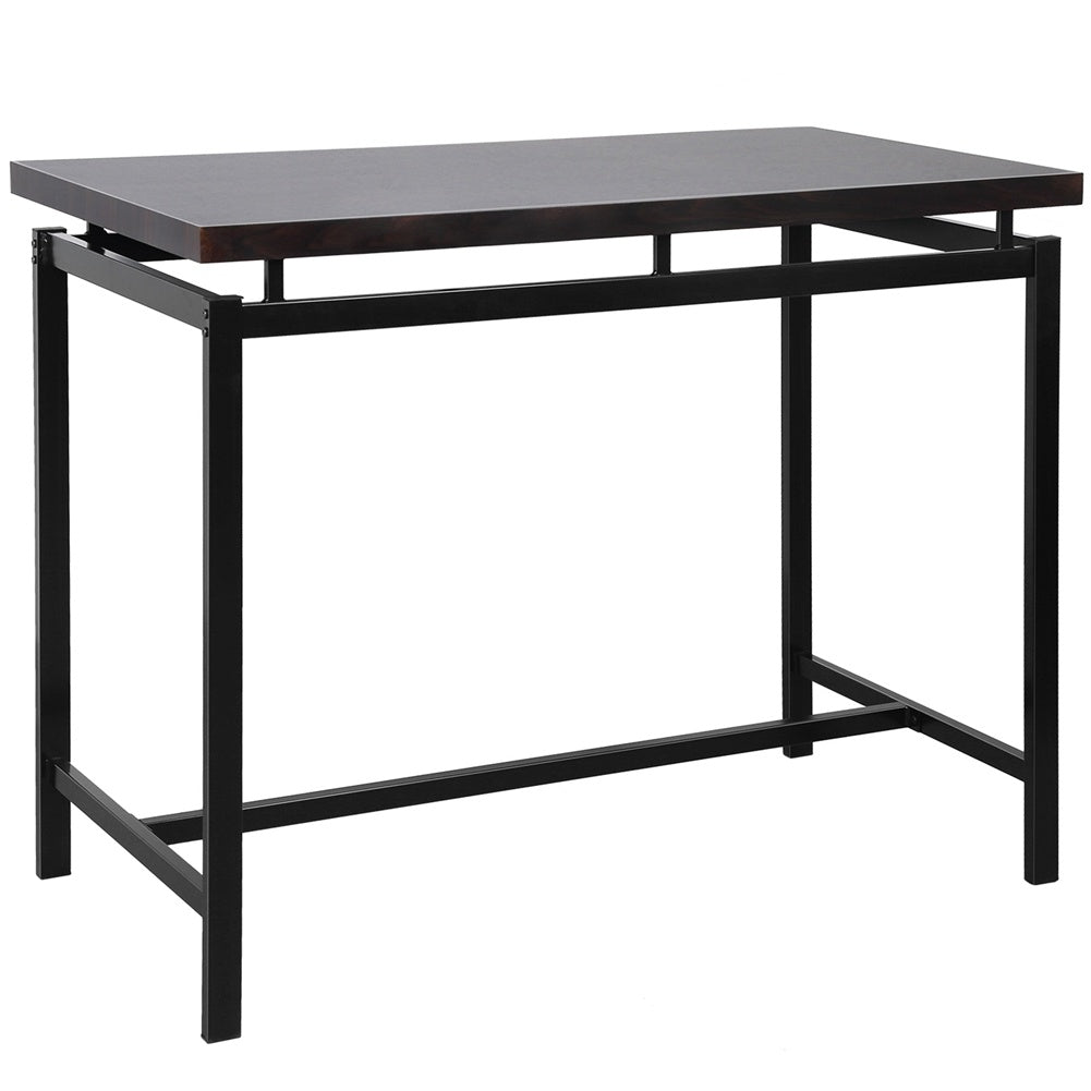 5pcs/Set Dining Table Set 4 Chairs Metal Kitchen