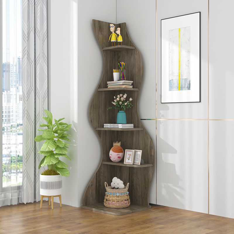 Living Room Corner Cabinet Shelves