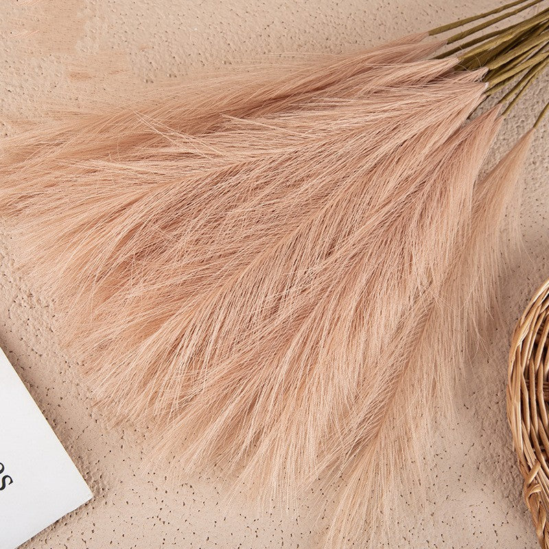 Mini Pampas Reed Grass Simulation Flower
